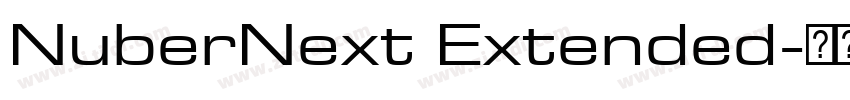 NuberNext Extended字体转换